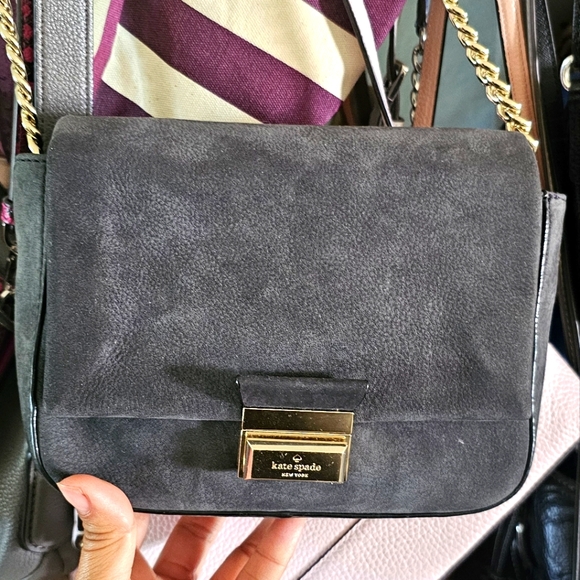 Microsuede Kate Spade Crossbody